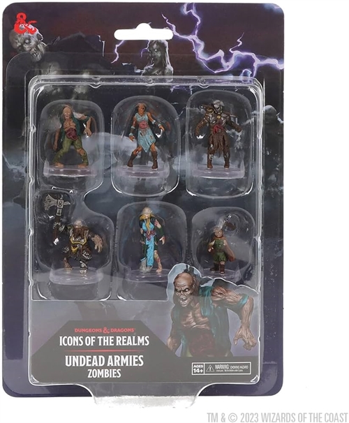 DnD - Undead Armies Zombies - Icons of the Realms Premium DnD Figur
